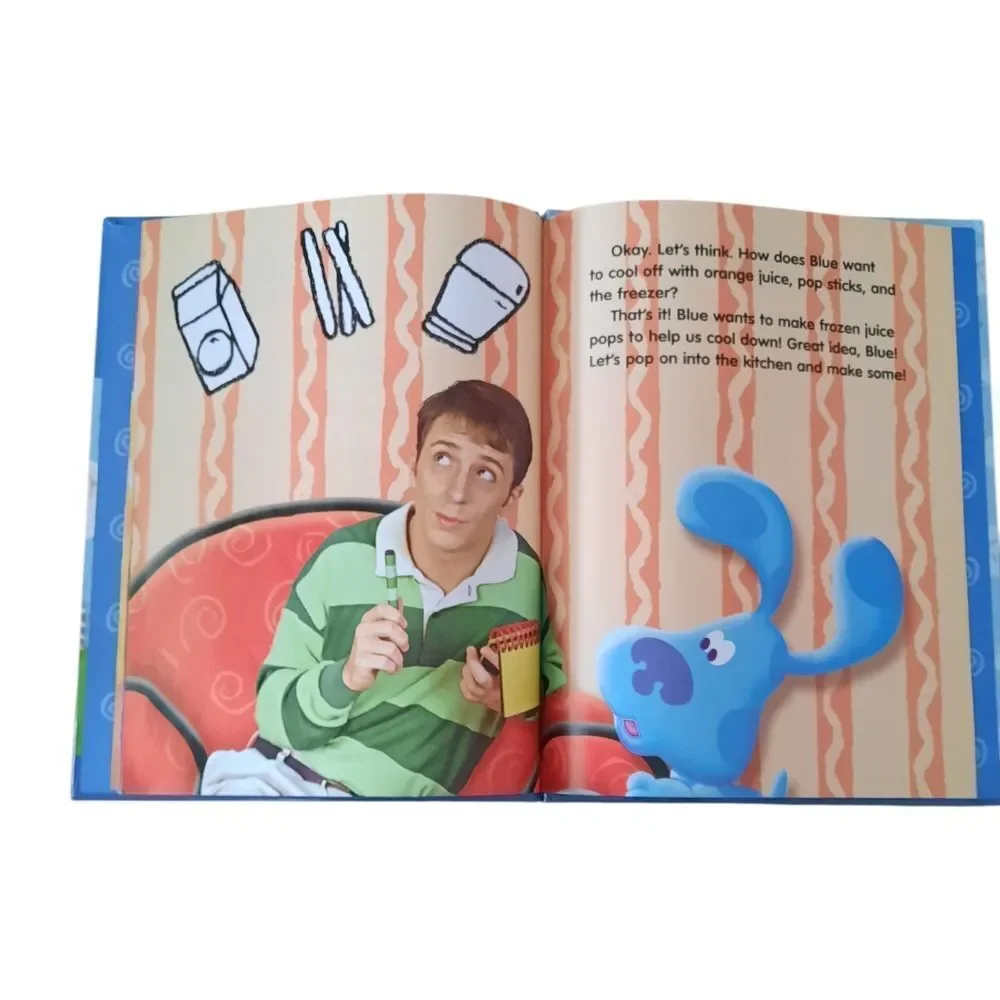 Discovery Kids explore blue